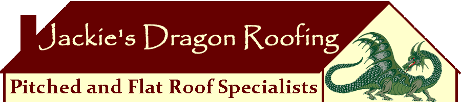 Jackie's Dragon Roofing Logo